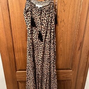 Emory Park Leopard Print Maxi Dress